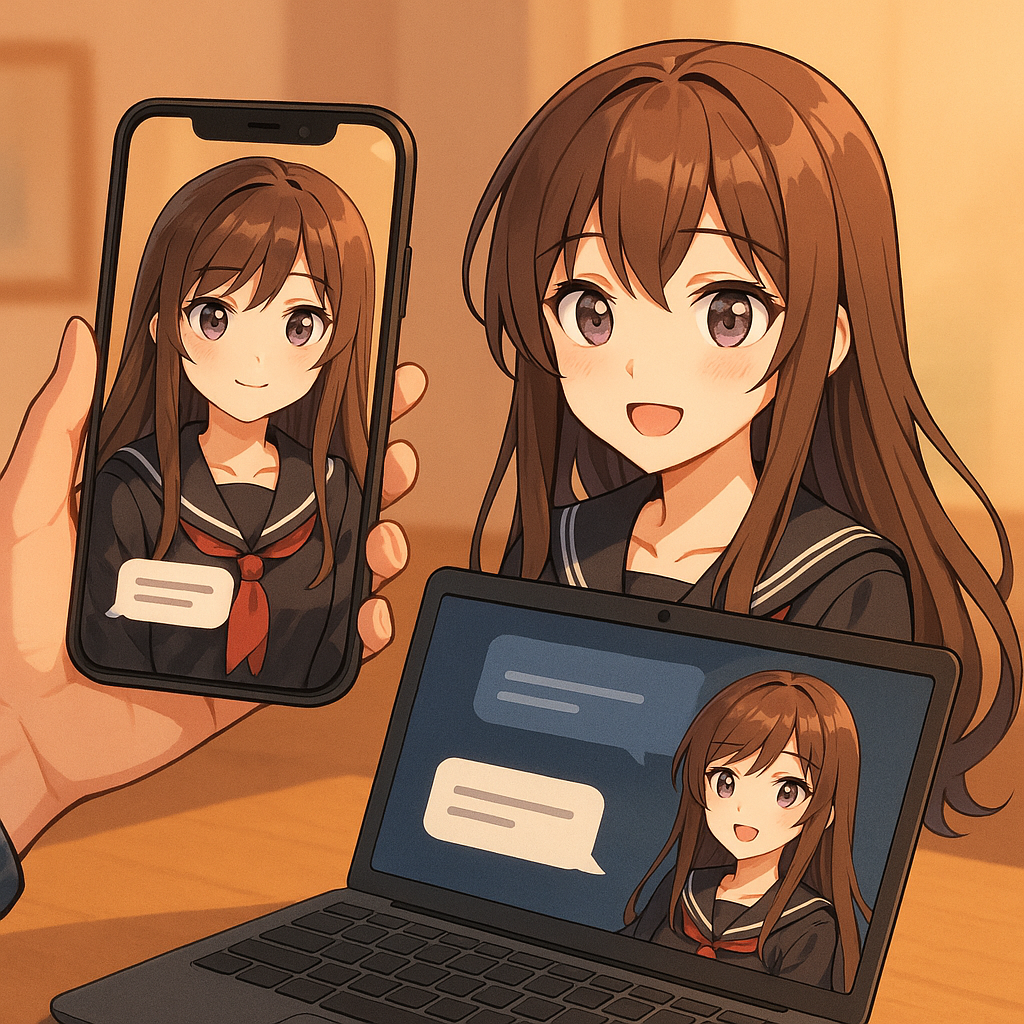 AI anime girl