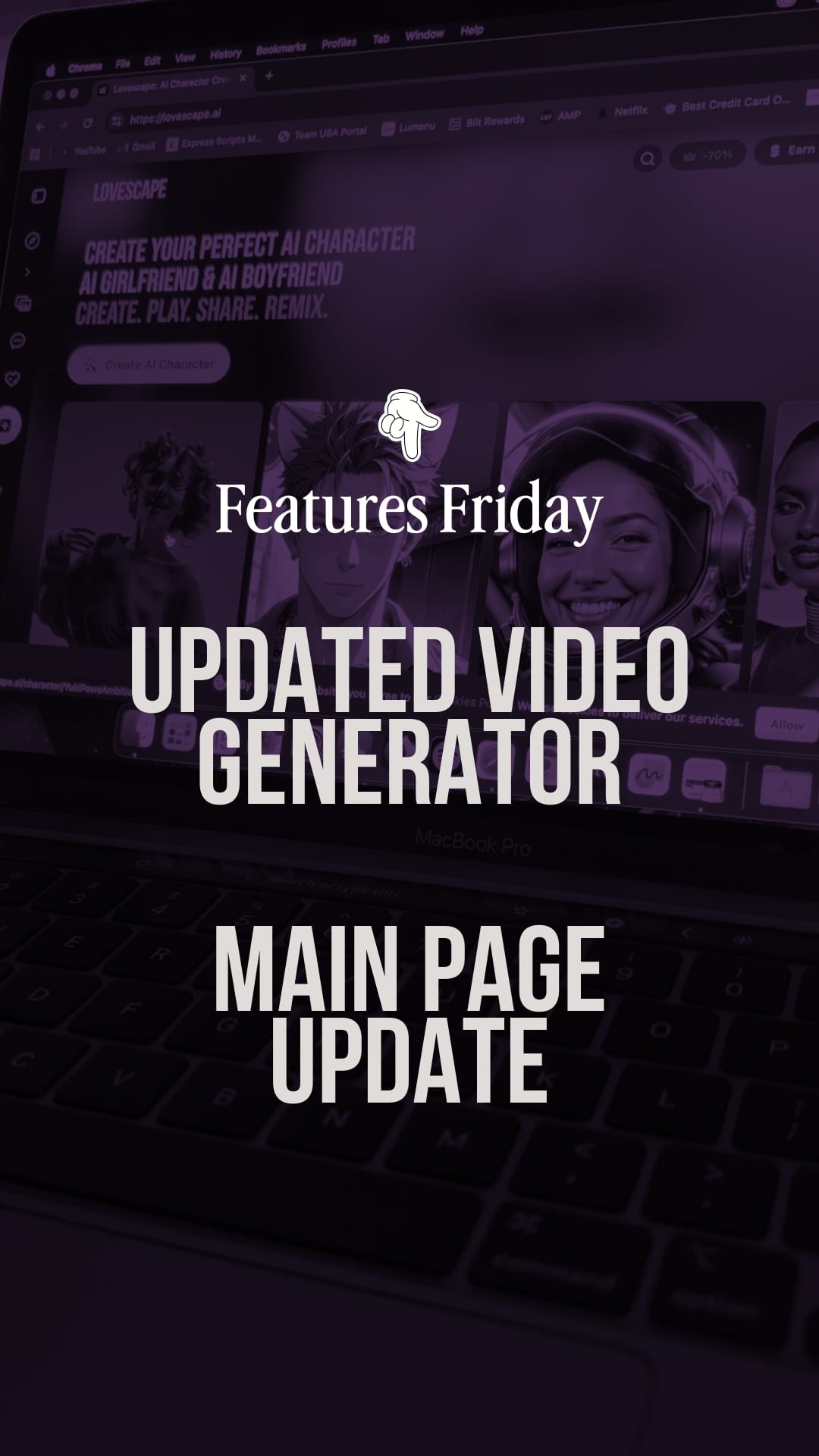 Features Friday: Polishing the Lovescape Experience post image