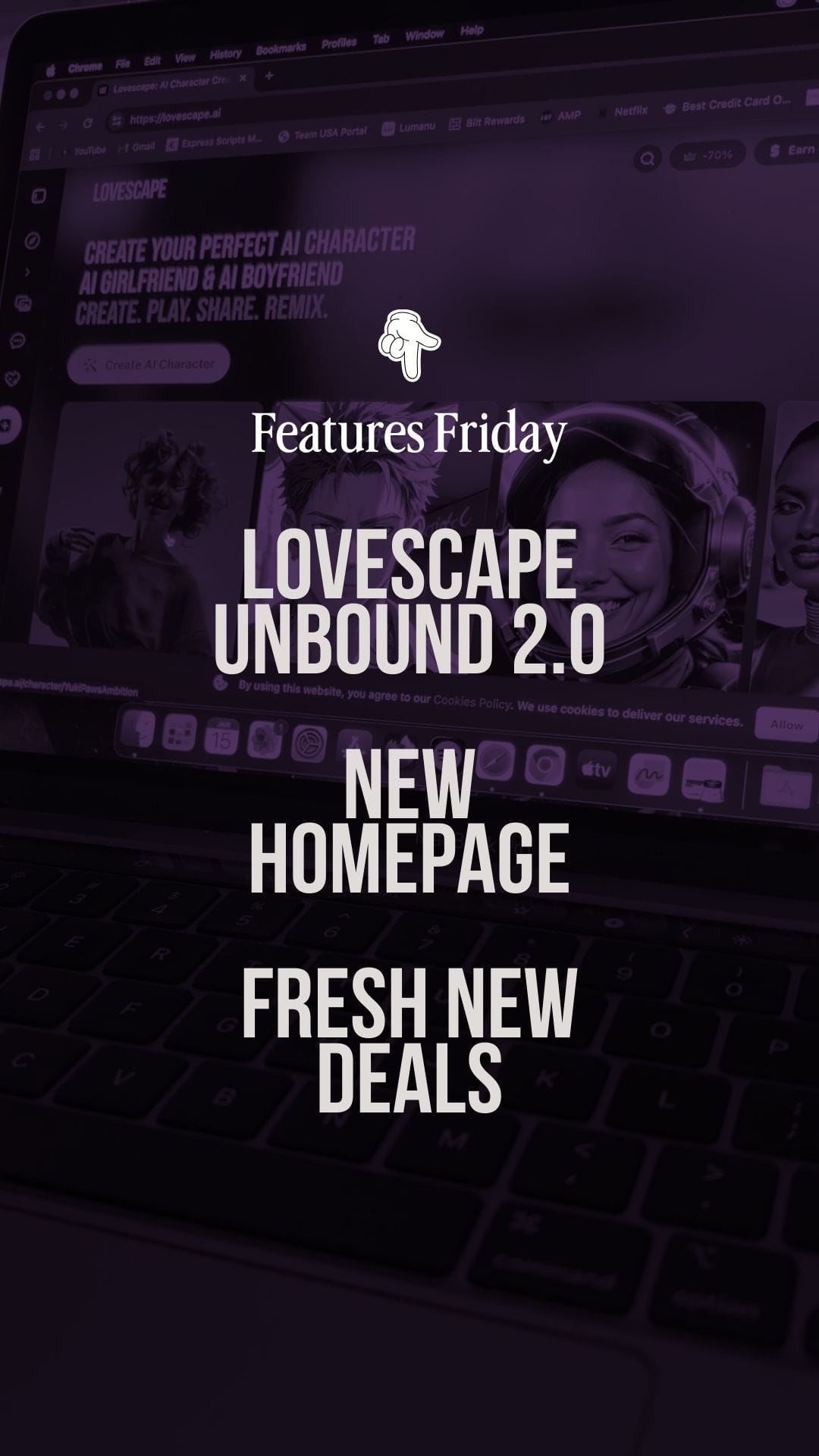 Features Friday: Lovescape Unbound 2.0 – High-Fidelity Video with Native Sound post image