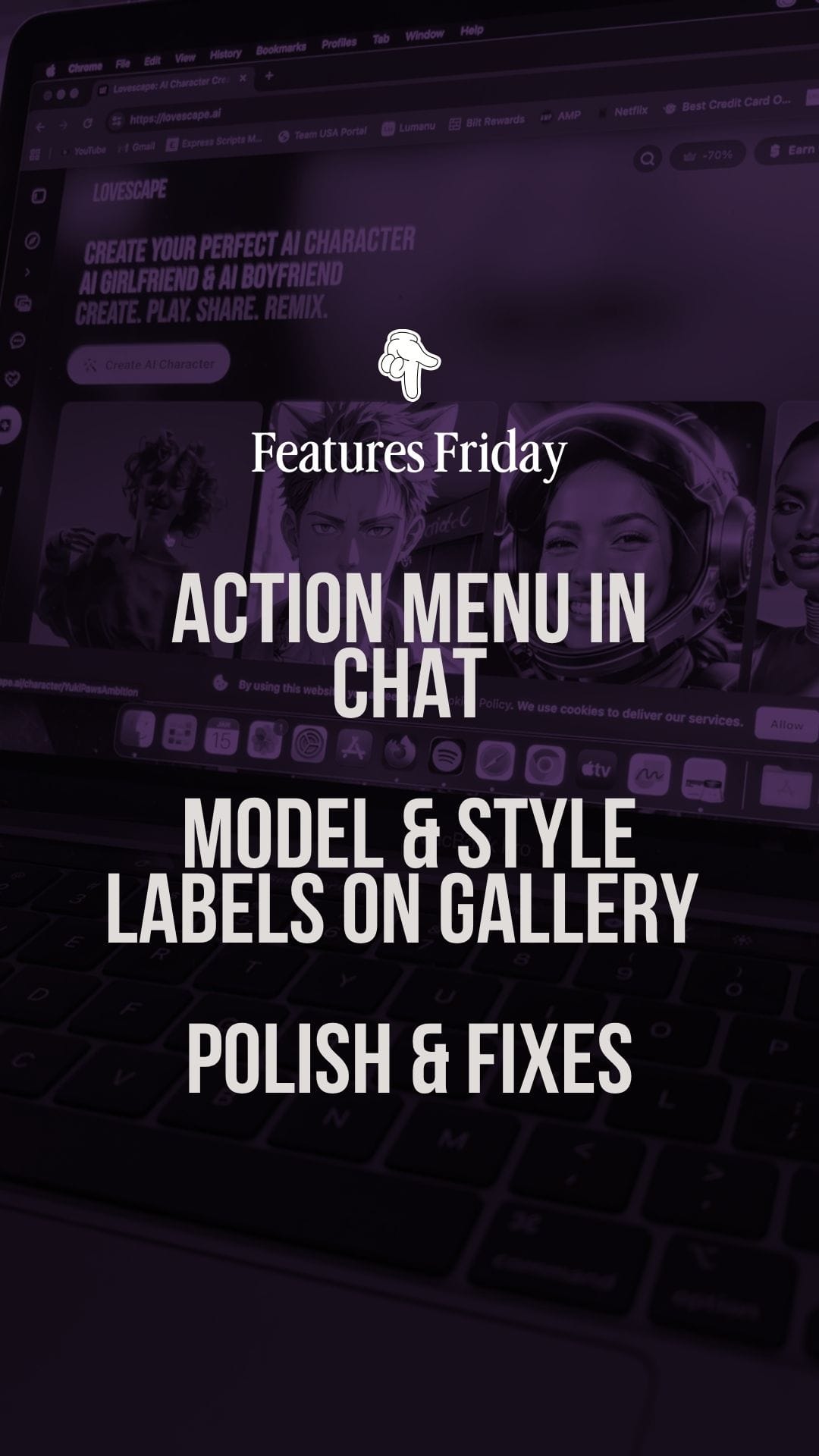 Feature Friday: Action Menus, Smarter Galleries & a Smoother Experience post image