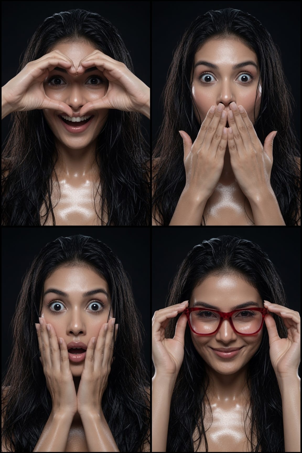 AI companion character with consistent face across every image