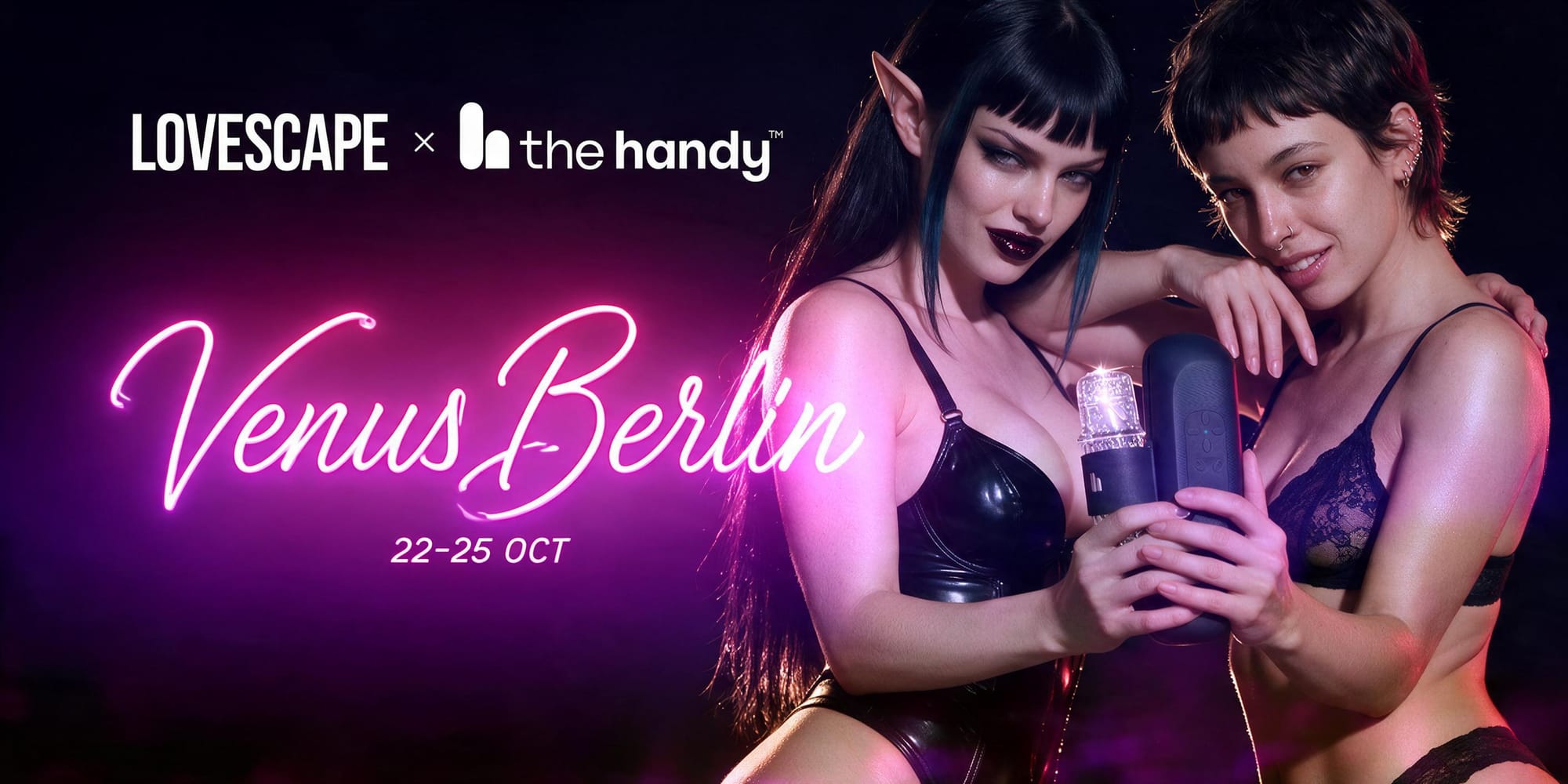 She's Waiting in Hall 18: Lovescape x The Handy Take Over Venus Berlin